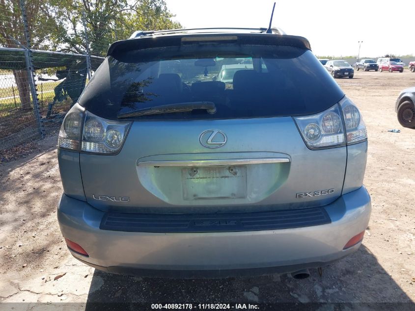 2008 Lexus Rx 350 VIN: 2T2HK31U98C060968 Lot: 40892178