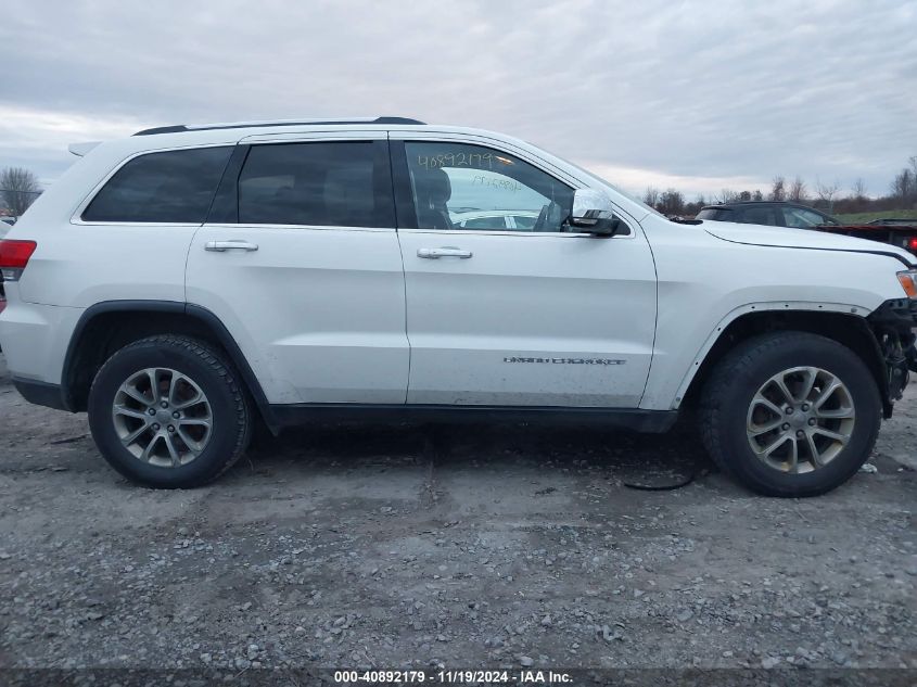 2015 Jeep Grand Cherokee Limited VIN: 1C4RJFBGXFC129002 Lot: 40892179