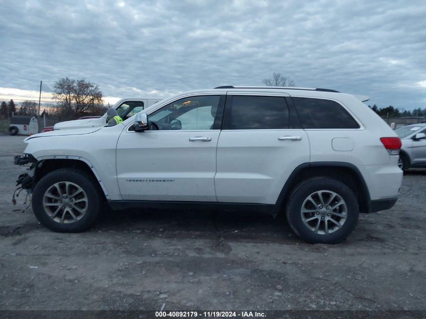 2015 Jeep Grand Cherokee Limited VIN: 1C4RJFBGXFC129002 Lot: 40892179