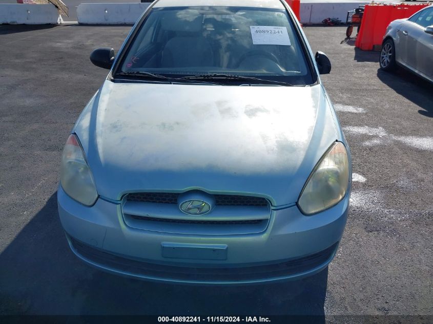 2009 Hyundai Accent Gs VIN: KMHCM36C99U141736 Lot: 40892241