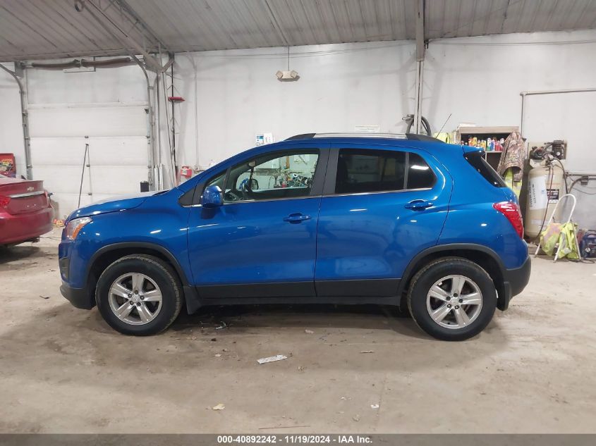 2015 Chevrolet Trax Lt VIN: KL7CJRSB4FB072004 Lot: 40892242