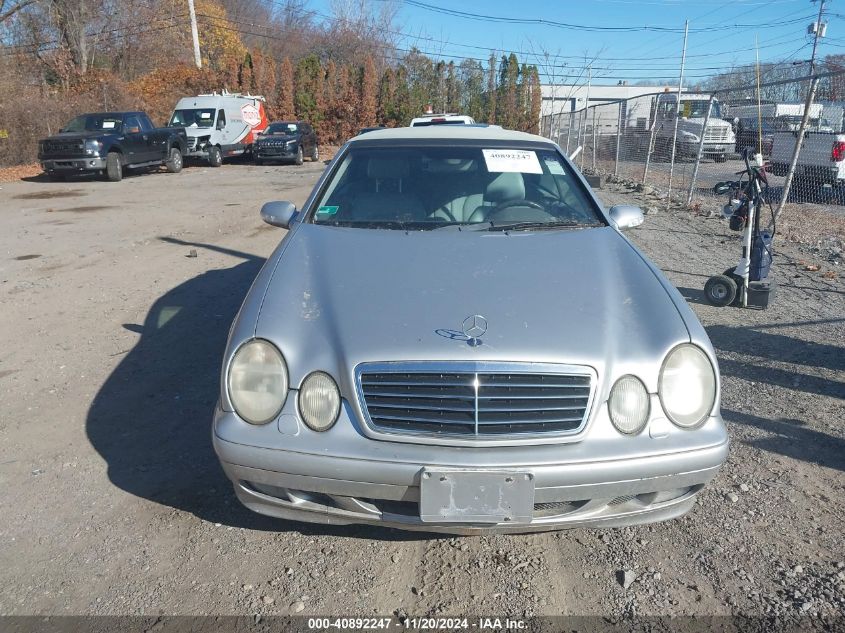 2003 Mercedes-Benz Clk 320 VIN: WDBLK65G03T141264 Lot: 40892247