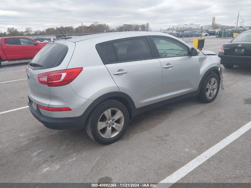 2013 Kia Sportage Lx VIN: KNDPB3A2XD7417231 Lot: 40892265