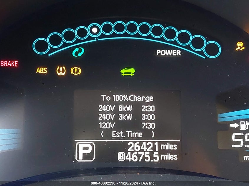 2015 NISSAN LEAF S - 1N4AZ0CP5FC316879