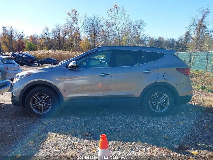 2017 Hyundai Santa Fe Sport 2.4L VIN: 5XYZUDLB9HG388271 Lot: 40892304