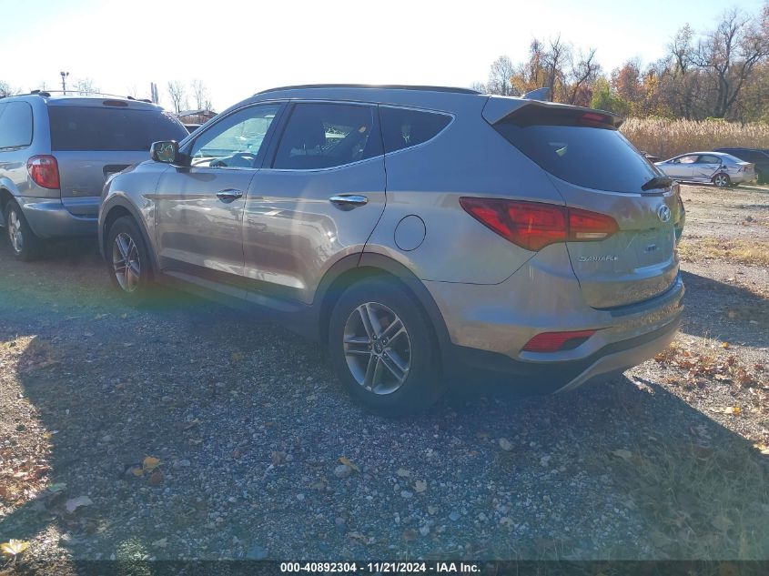 2017 Hyundai Santa Fe Sport 2.4L VIN: 5XYZUDLB9HG388271 Lot: 40892304