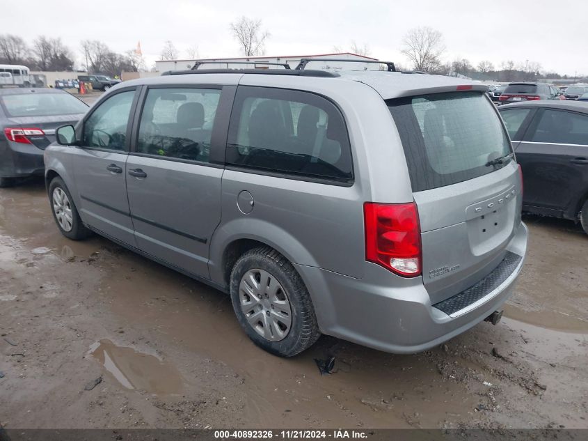 2016 Dodge Grand Caravan Se/Sxt VIN: 2C4RDGBG5GR115319 Lot: 40892326