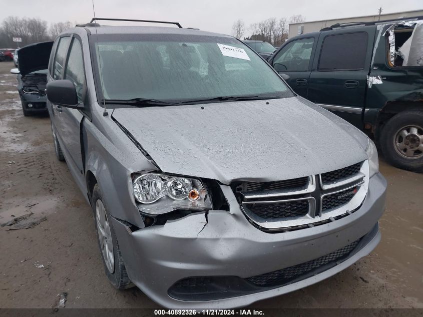 2016 Dodge Grand Caravan Se/Sxt VIN: 2C4RDGBG5GR115319 Lot: 40892326