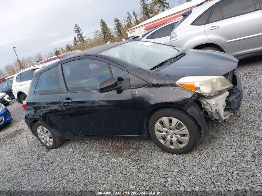 2012 Toyota Yaris Le VIN: JTDJTUD32CD511181 Lot: 40892333