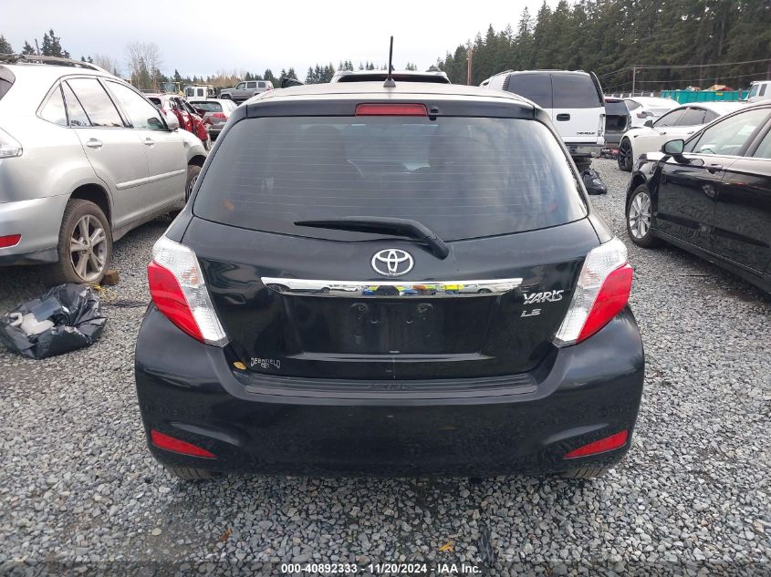 2012 Toyota Yaris Le VIN: JTDJTUD32CD511181 Lot: 40892333