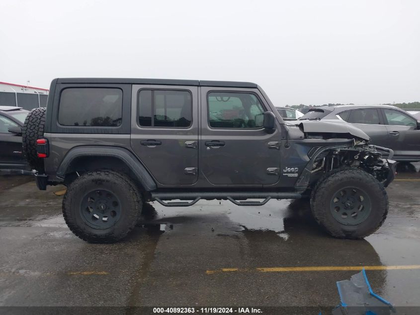 2018 Jeep Wrangler Unlimited Sport S 4X4 VIN: 1C4HJXDG3JW278258 Lot: 40892363