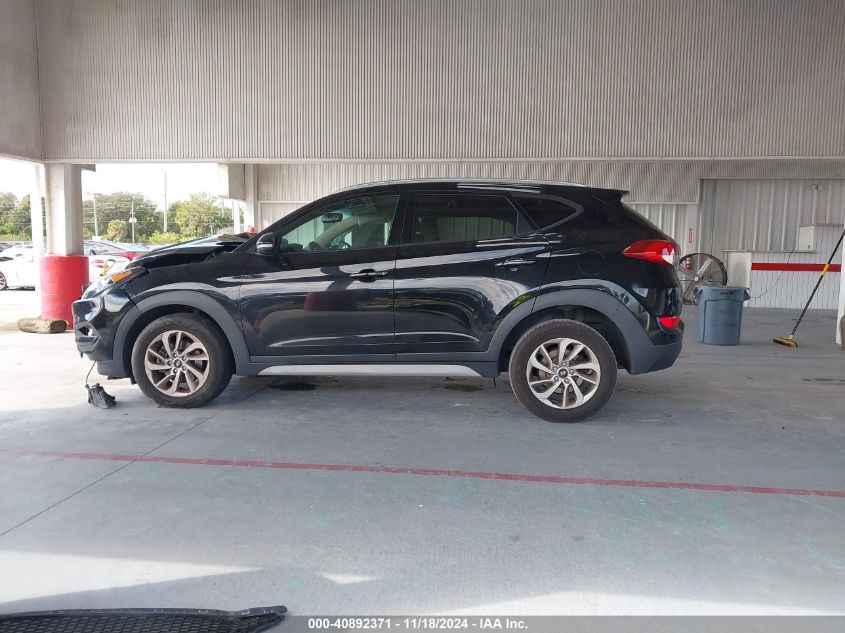 2017 Hyundai Tucson Se Plus VIN: KM8J3CA44HU534360 Lot: 40892371