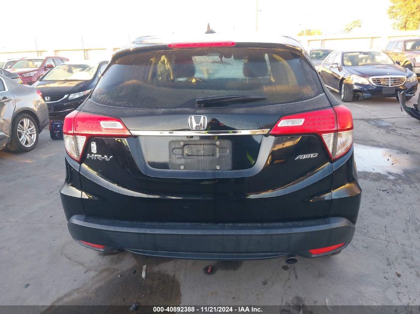 2021 Honda Hr-V Awd Ex VIN: 3CZRU6H53MM743375 Lot: 40892388