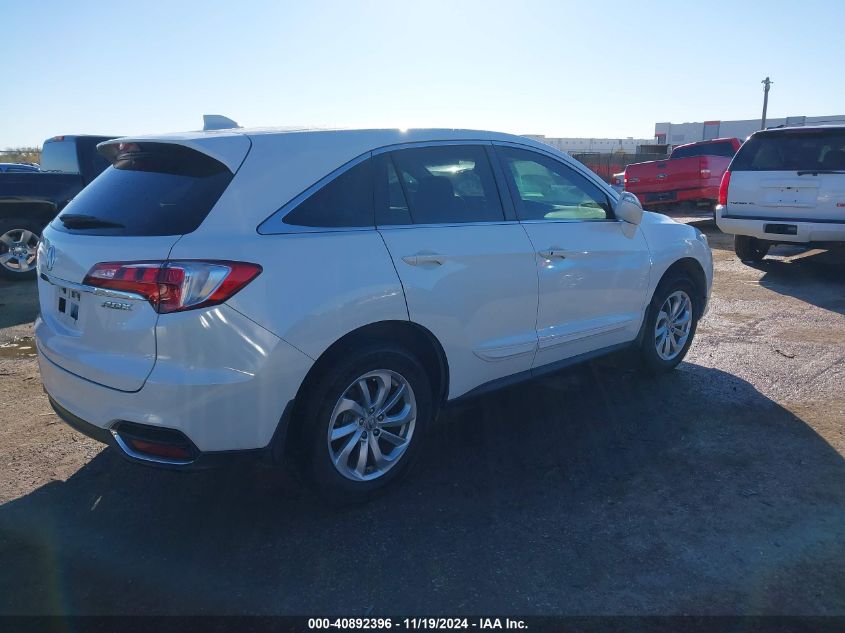 VIN 5J8TB3H54HL023012 2017 ACURA RDX no.4