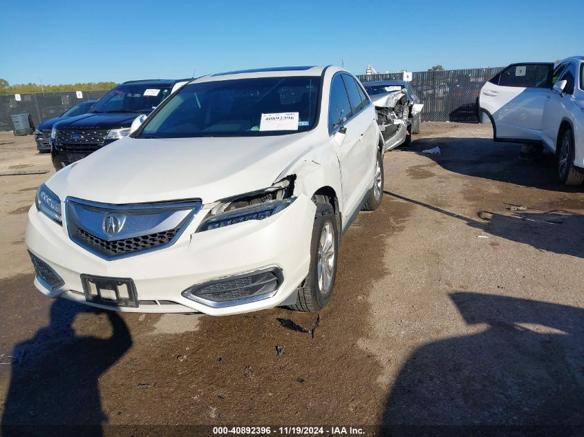 VIN 5J8TB3H54HL023012 2017 ACURA RDX no.6