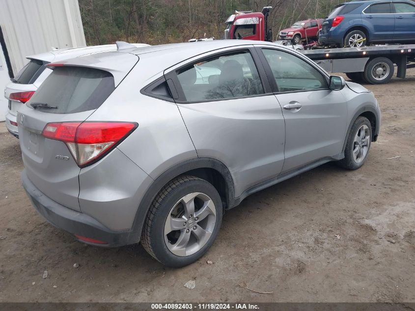 VIN 3CZRU6H3XNM757046 2022 HONDA HR-V no.4