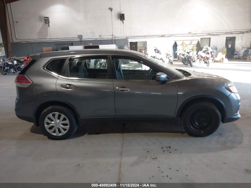 2015 Nissan Rogue S VIN: KNMAT2MV9FP591295 Lot: 40892409