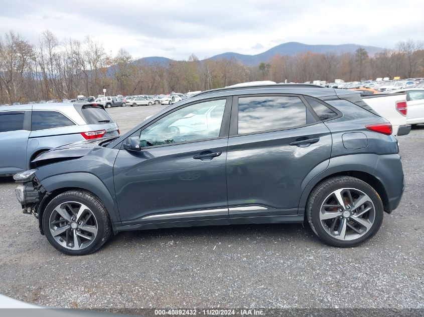 2019 Hyundai Kona Limited VIN: KM8K3CA58KU387559 Lot: 40892432