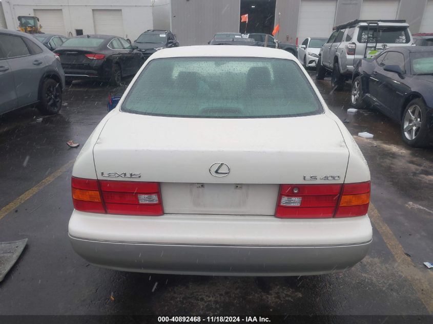 1999 Lexus Ls VIN: JT8BH28F9X0157900 Lot: 40892468