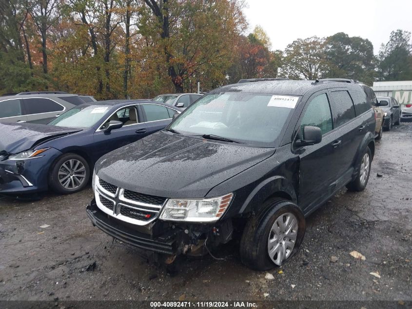 VIN 3C4PDCAB0HT602240 2017 Dodge Journey, SE no.2