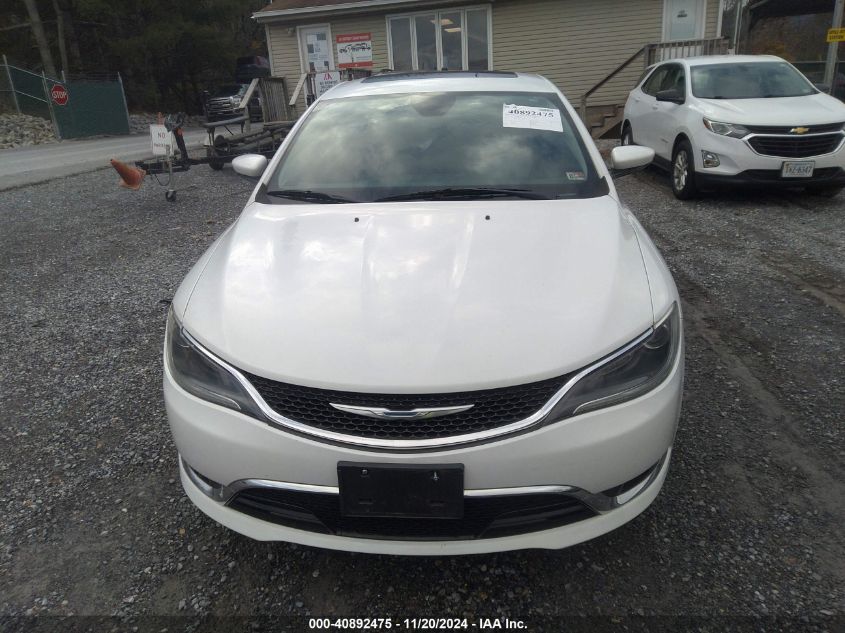 2015 Chrysler 200 C VIN: 1C3CCCCB9FN636645 Lot: 40892475