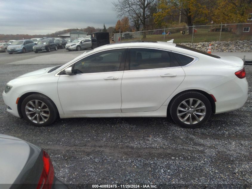 2015 Chrysler 200 C VIN: 1C3CCCCB9FN636645 Lot: 40892475