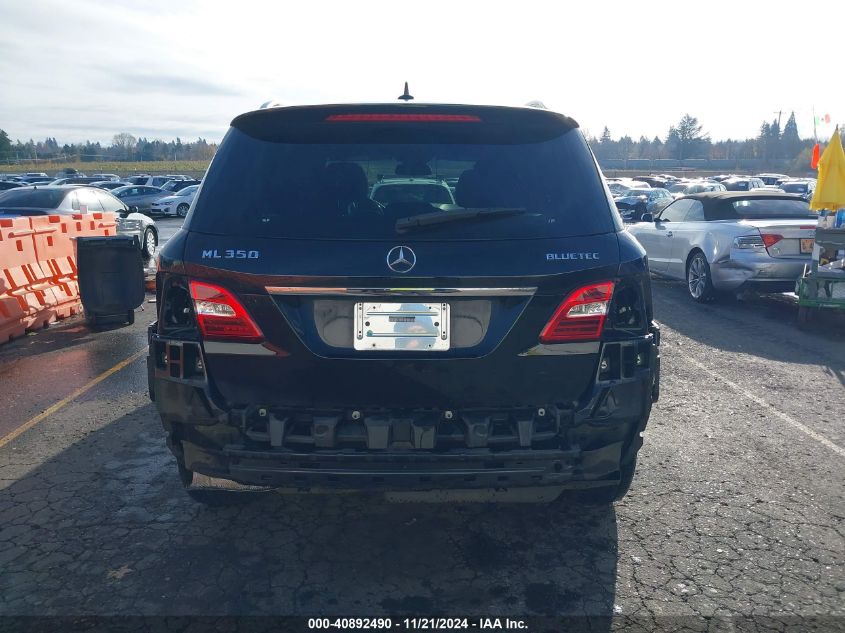 2012 Mercedes-Benz Ml 350 Bluetec 4Matic VIN: 4JGDA2EB0CA024054 Lot: 40892490