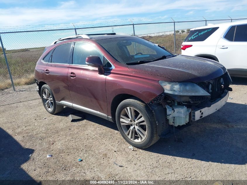 VIN 2T2ZK1BA1FC158046 2015 Lexus RX, 350 no.1