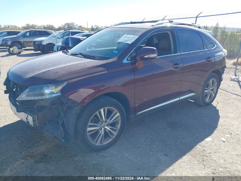 VIN 2T2ZK1BA1FC158046 2015 Lexus RX, 350 no.2