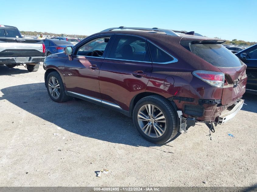 VIN 2T2ZK1BA1FC158046 2015 Lexus RX, 350 no.3