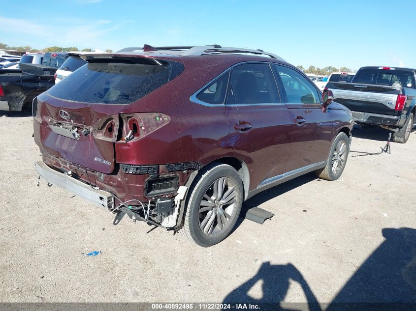 VIN 2T2ZK1BA1FC158046 2015 Lexus RX, 350 no.4