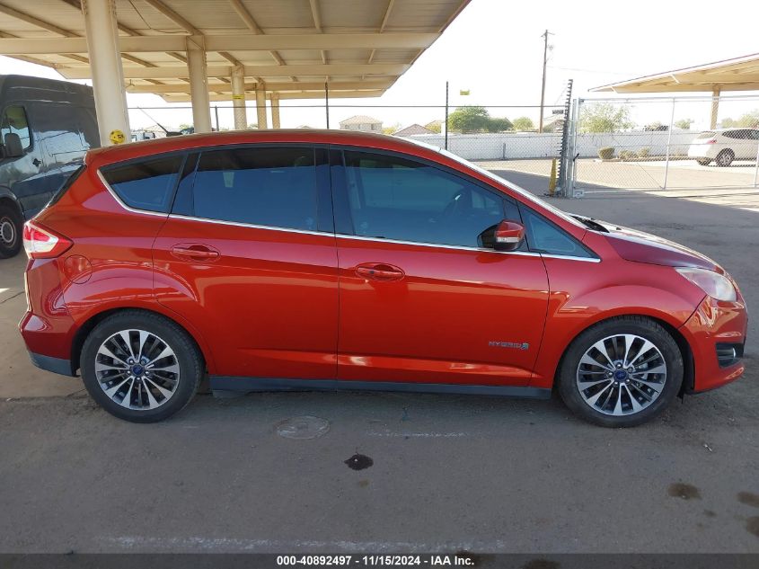 2018 Ford C-Max Hybrid Titanium VIN: 1FADP5DU5JL104562 Lot: 40892497