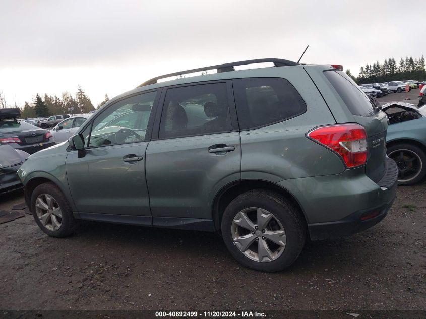 2014 Subaru Forester 2.5I Premium VIN: JF2SJAEC6EH466654 Lot: 40892499