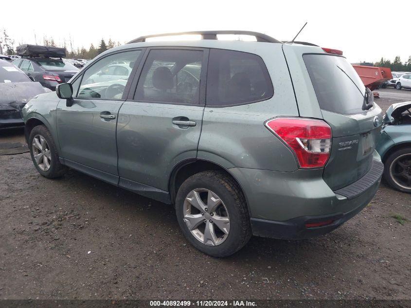 VIN JF2SJAEC6EH466654 2014 SUBARU FORESTER no.3