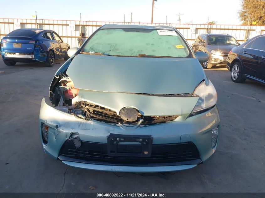 2013 Toyota Prius Two VIN: JTDKN3DU0D1711349 Lot: 40892522