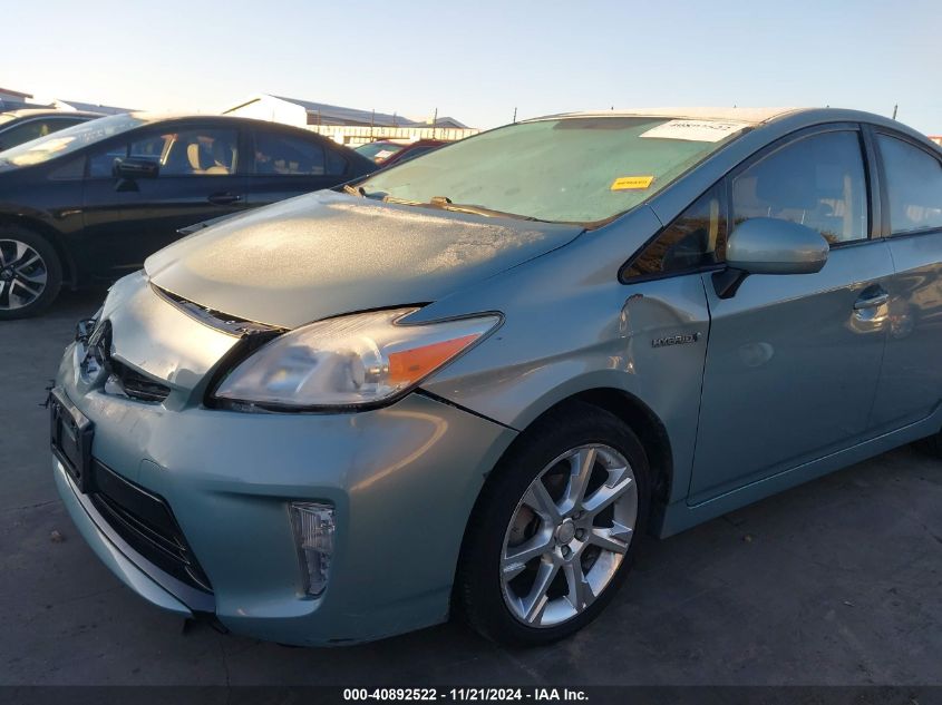 2013 Toyota Prius Two VIN: JTDKN3DU0D1711349 Lot: 40892522