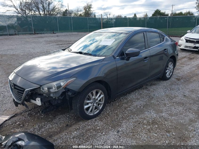 2016 Mazda Mazda3 I Sport VIN: JM1BM1U79G1293590 Lot: 40892527