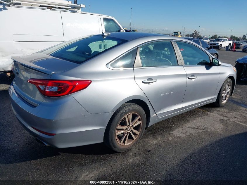 2016 Hyundai Sonata Se VIN: 5NPE24AFXGH322975 Lot: 40892561