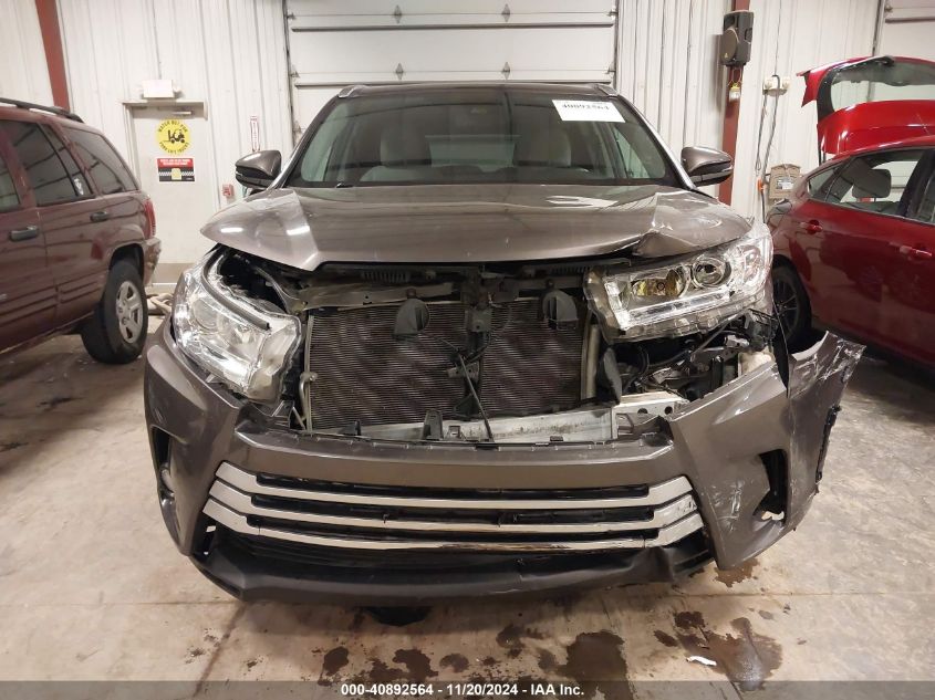 2019 Toyota Highlander Xle VIN: 5TDJZRFH5KS574685 Lot: 40892564