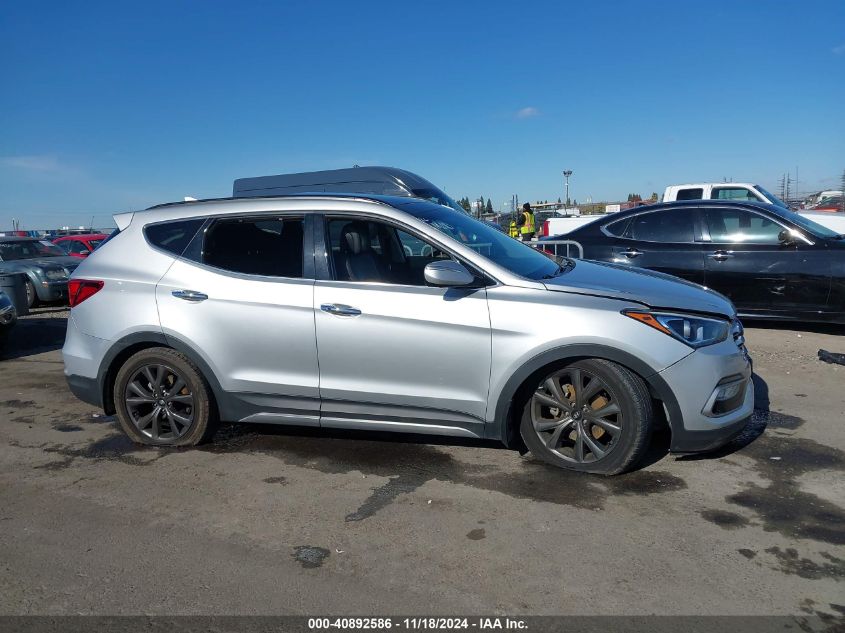 2018 Hyundai Santa Fe Sport 2.0T Ultimate VIN: 5XYZWDLA7JG544590 Lot: 40892586