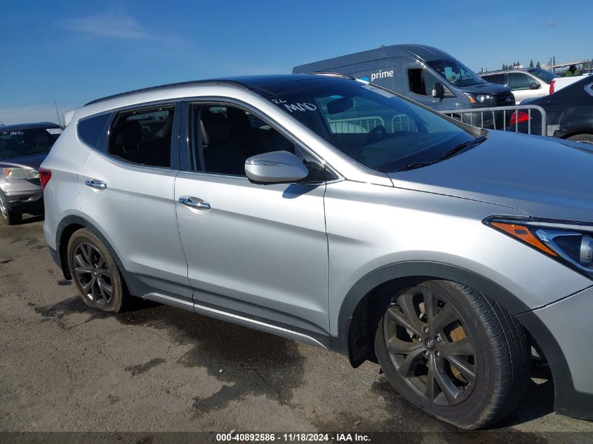 2018 Hyundai Santa Fe Sport 2.0T Ultimate VIN: 5XYZWDLA7JG544590 Lot: 40892586