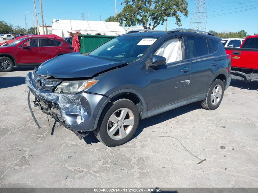 VIN 2T3WFREV1DW027341 2013 Toyota RAV4, Xle no.2