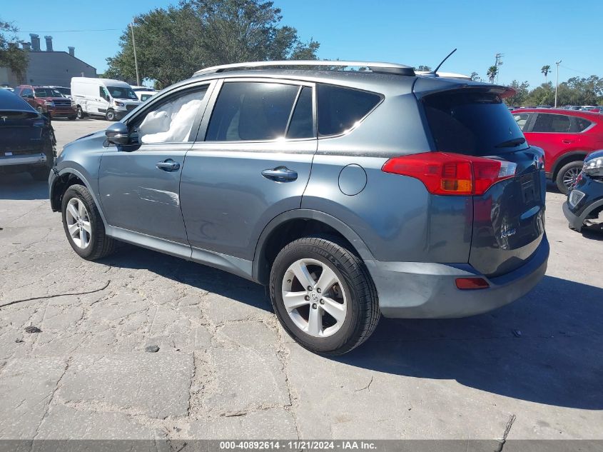 VIN 2T3WFREV1DW027341 2013 Toyota RAV4, Xle no.3