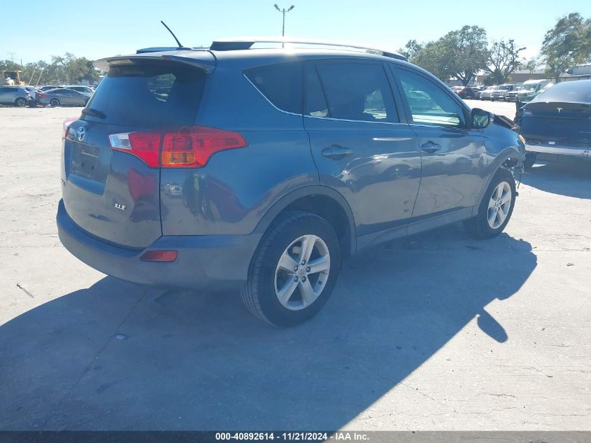 VIN 2T3WFREV1DW027341 2013 Toyota RAV4, Xle no.4