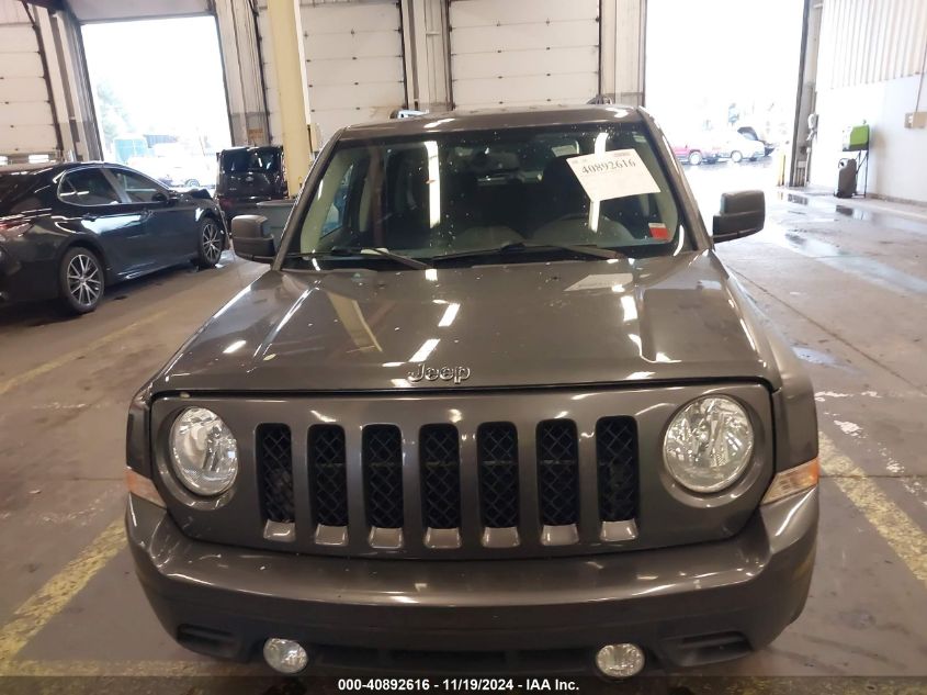 2017 Jeep Patriot Latitude Fwd VIN: 1C4NJPFA1HD136671 Lot: 40892616