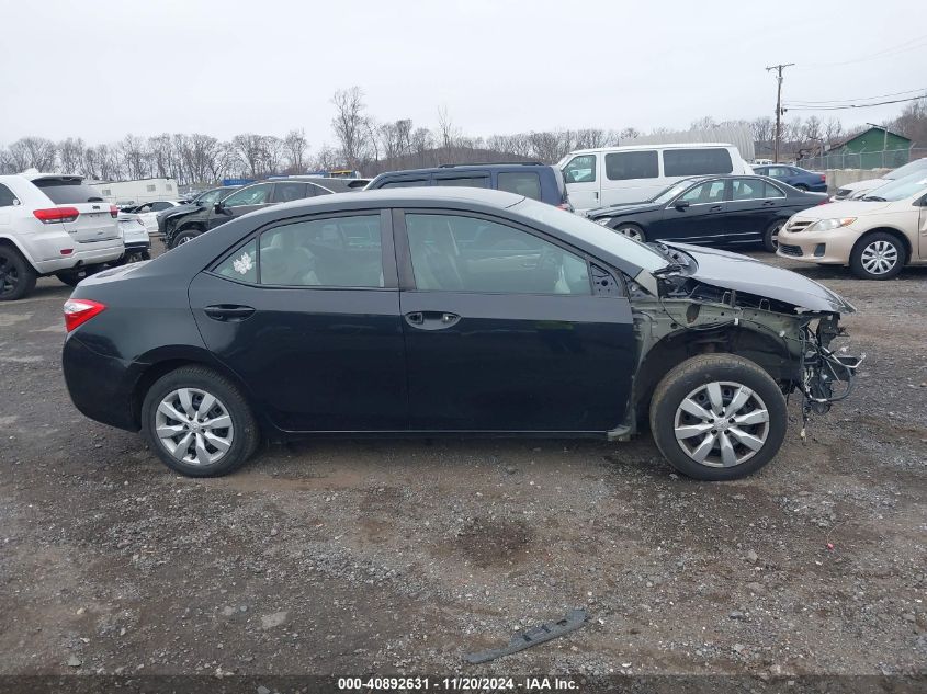 2015 Toyota Corolla Le VIN: 2T1BURHE6FC456391 Lot: 40892631