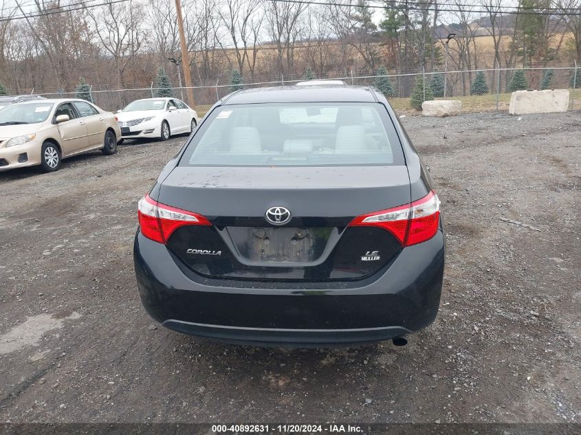 2015 Toyota Corolla Le VIN: 2T1BURHE6FC456391 Lot: 40892631