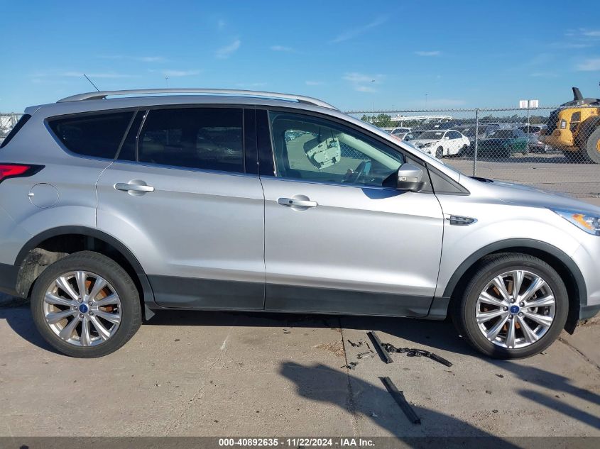 2017 Ford Escape Titanium VIN: 1FMCU0J95HUC14609 Lot: 40892635