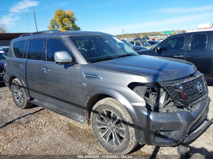 2019 Nissan Armada Sl VIN: JN8AY2ND9KX009685 Lot: 40892639