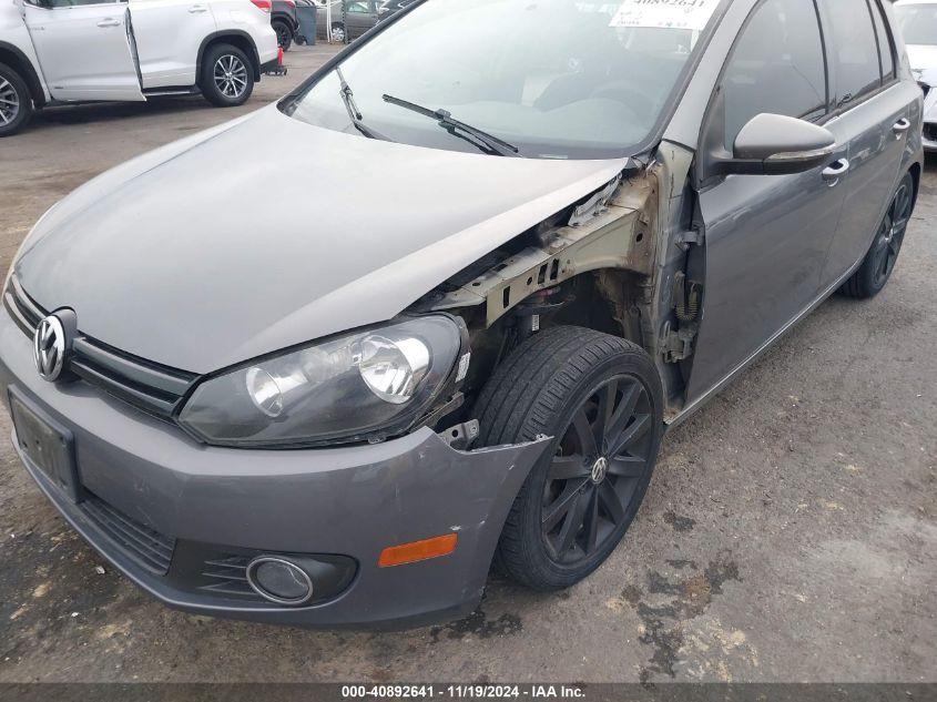 2011 Volkswagen Golf Tdi 4-Door VIN: WVWDM7AJXBW310212 Lot: 40892641